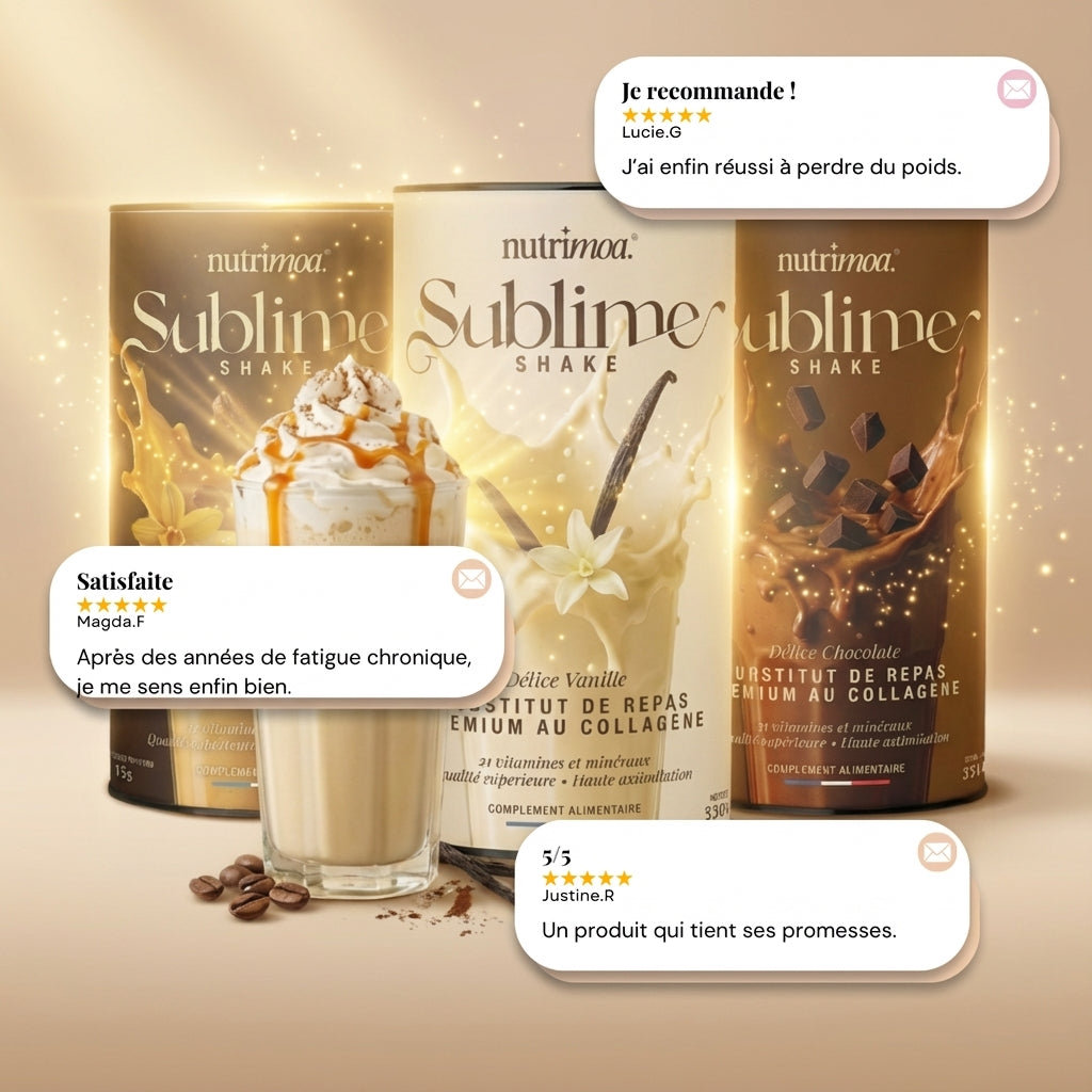 Sublime Shake - Substitut de repas au collagène