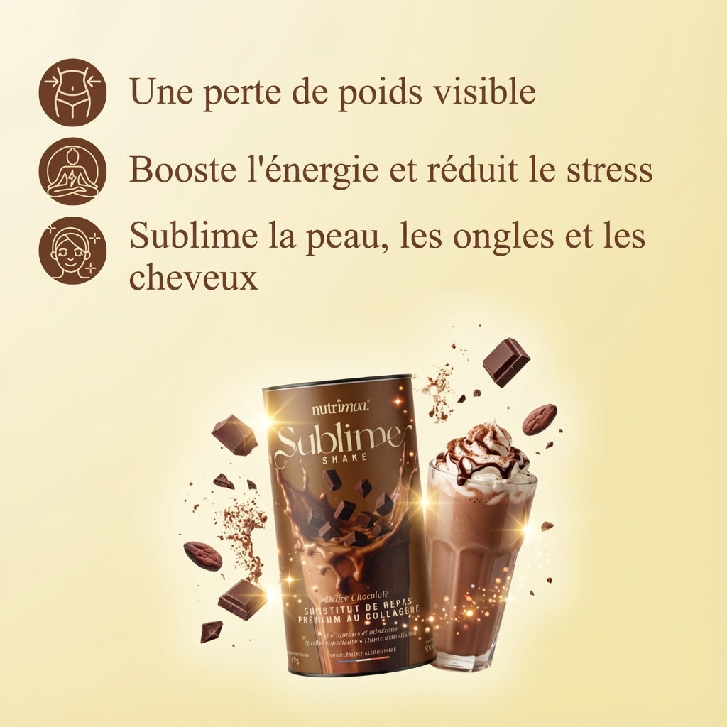 Sublime Shake - Substitut de repas au collagène